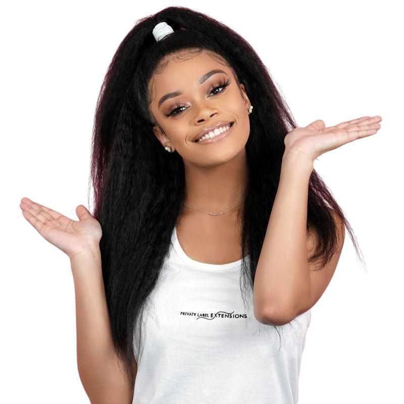 Kinky Straight 100% Human Hair Bundles